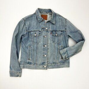 Levis 100% cotton Denim Jean Jacket Womens M